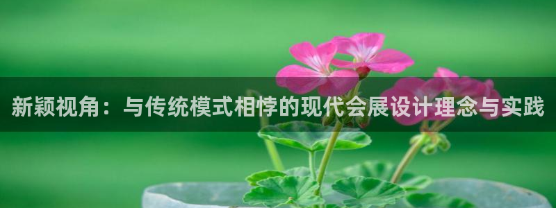 果博平台开户电话：新颖视角：与传统模式相悖的现代会展设计理念与实践