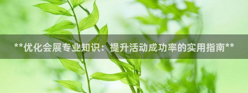 果博公司开户注册：**优化会展专业知识：