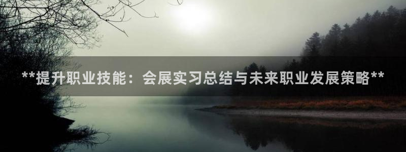 果博注册平台怎么注册账号：**提升职业技能：会展实习总结与未来职业发展策略**