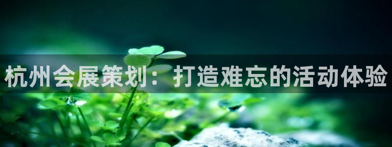 果博注册客服电话：杭州会展策划：打造难忘的活动体验
