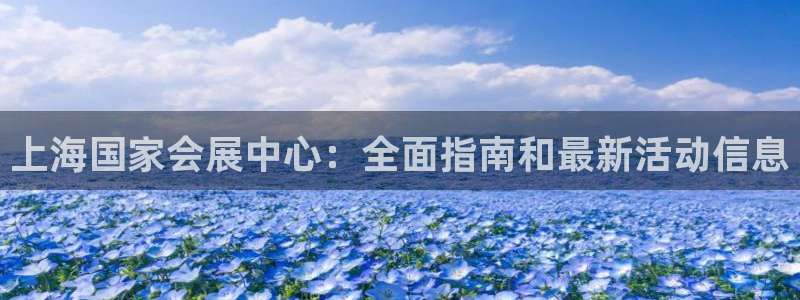果博公司开户：上海国家会展中心：全面指南和最新活动信息