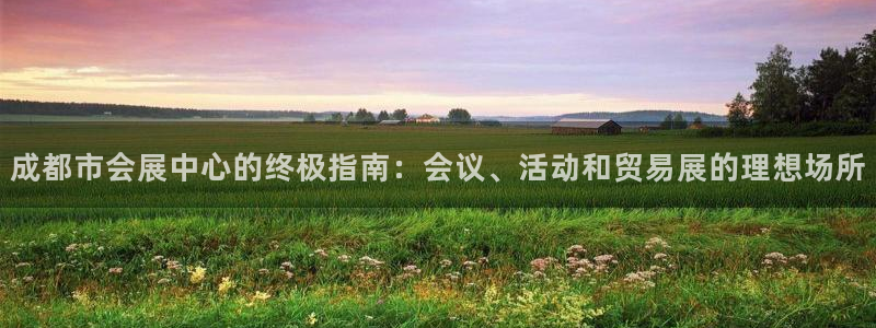 果博平台苹果电脑怎么下载：成都市会展中心的终极指南：会议、活动和贸易展的理想场所