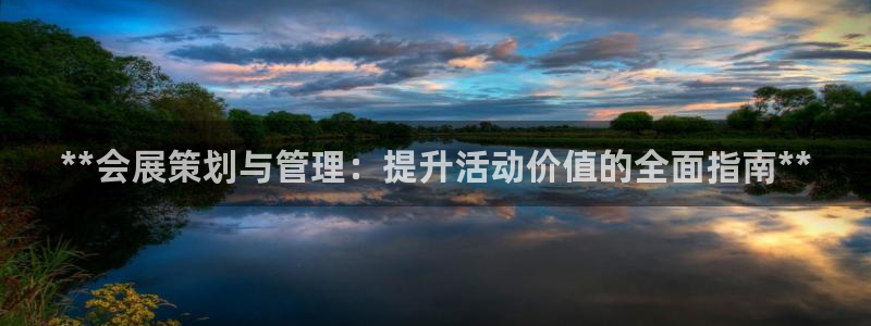 果博平台真实吗安全吗：**会展策划与管理：提升活动价值的全面指南**