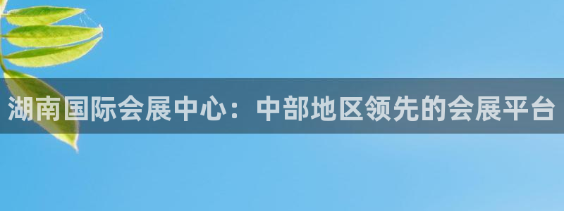 果博注册电话：湖南国际会展中心：中部地区领先的会展平台